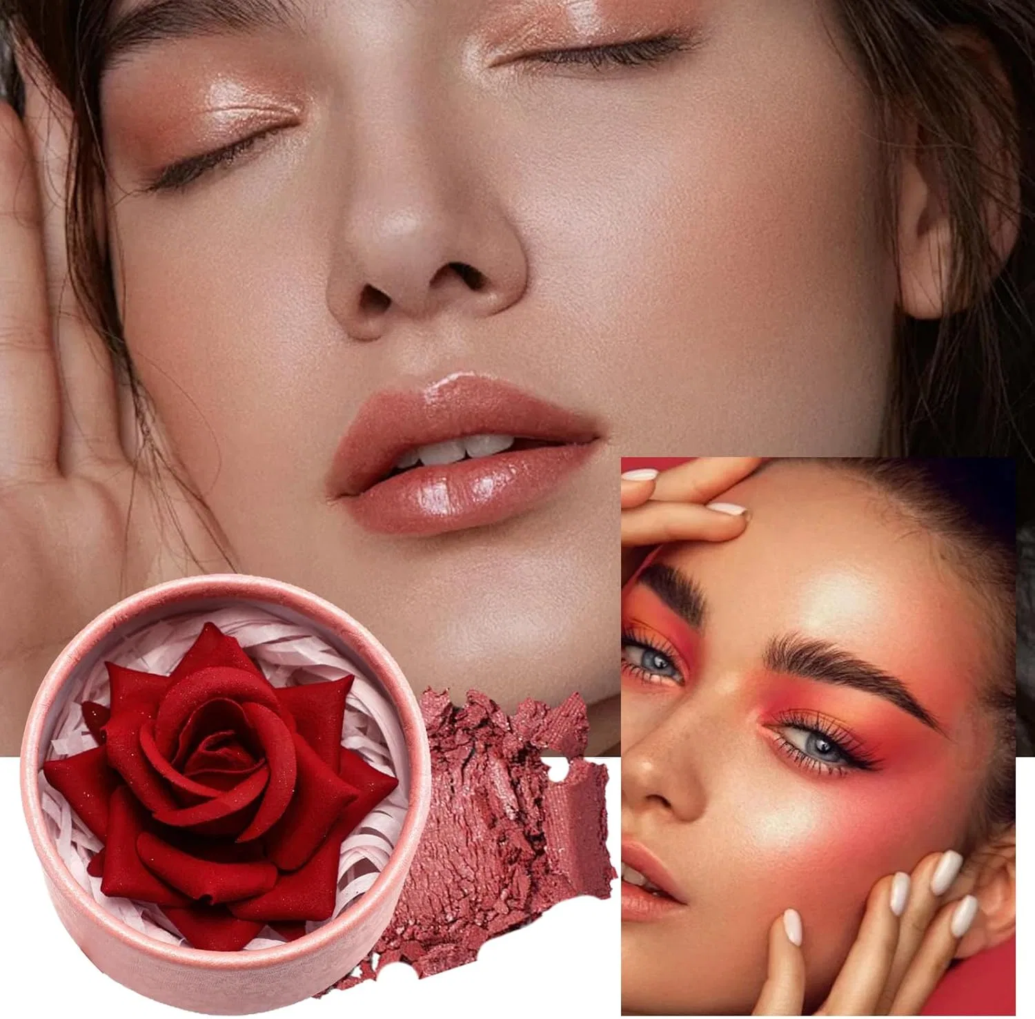 Румяна 3D Rose Petal Rouge, 1 шт, 5# — фото 2