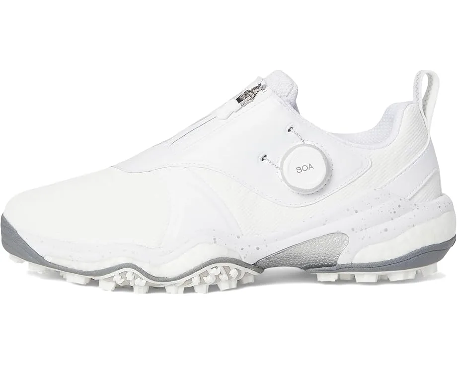Кроссовки Adidas Golf Codechaos BOA 25 Golf Shoes, Footwear White/Iron Metallic/Grey Four — фото 4