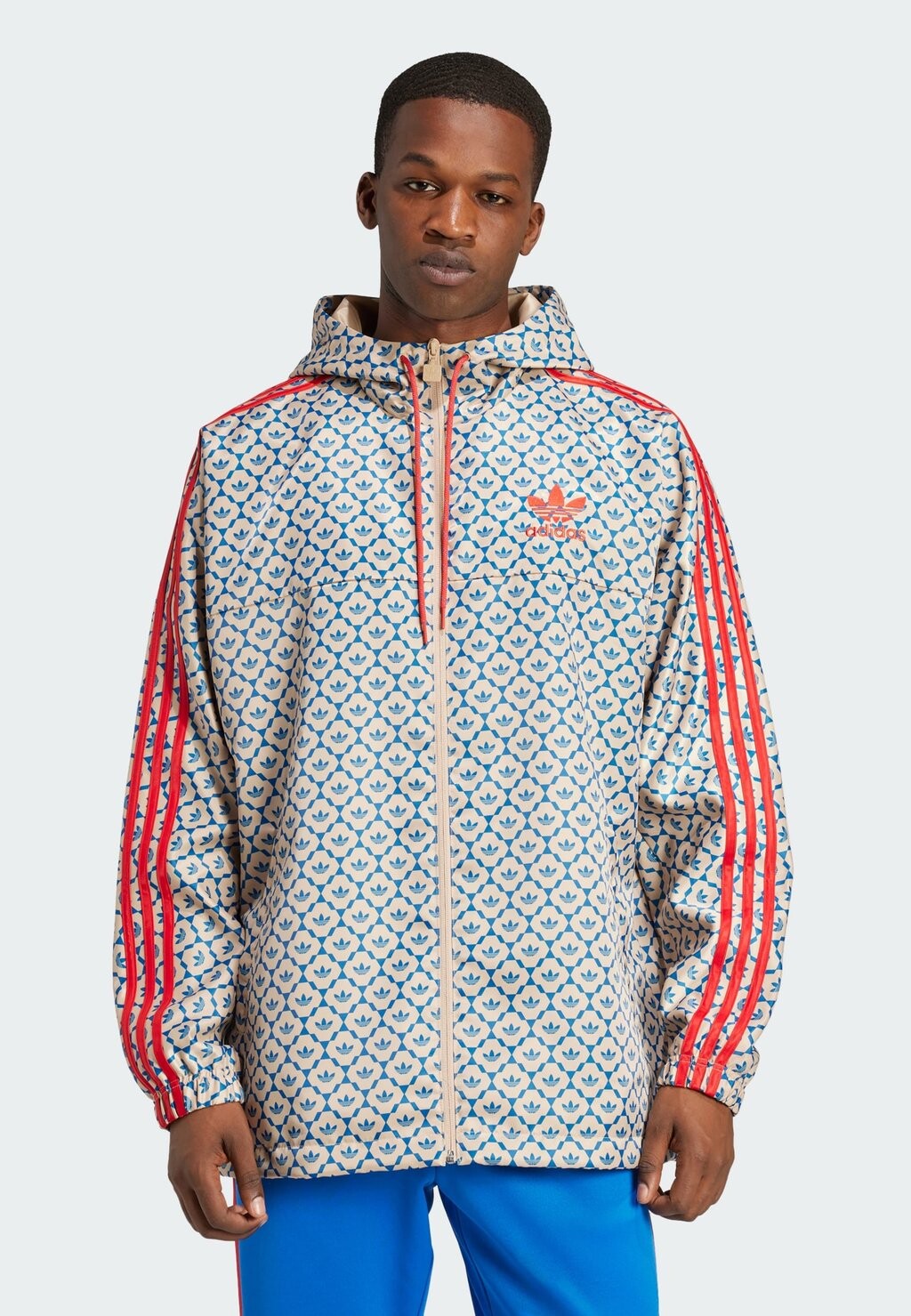 

Тренировочная куртка DAVID BECKHAM adidas Originals, бежевый