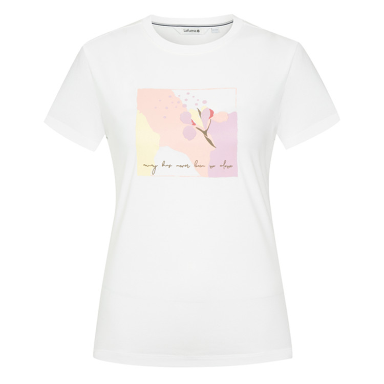 

Футболка женская с круглым вырезом, умеренно прямого кроя Lafuma, sunсветло белый wt