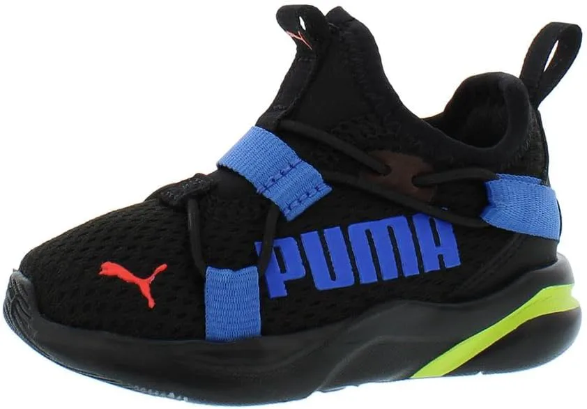 

Кроссовки PUMA для мальчиков Rift Slip On с принтом по всей поверхности, черный/синий