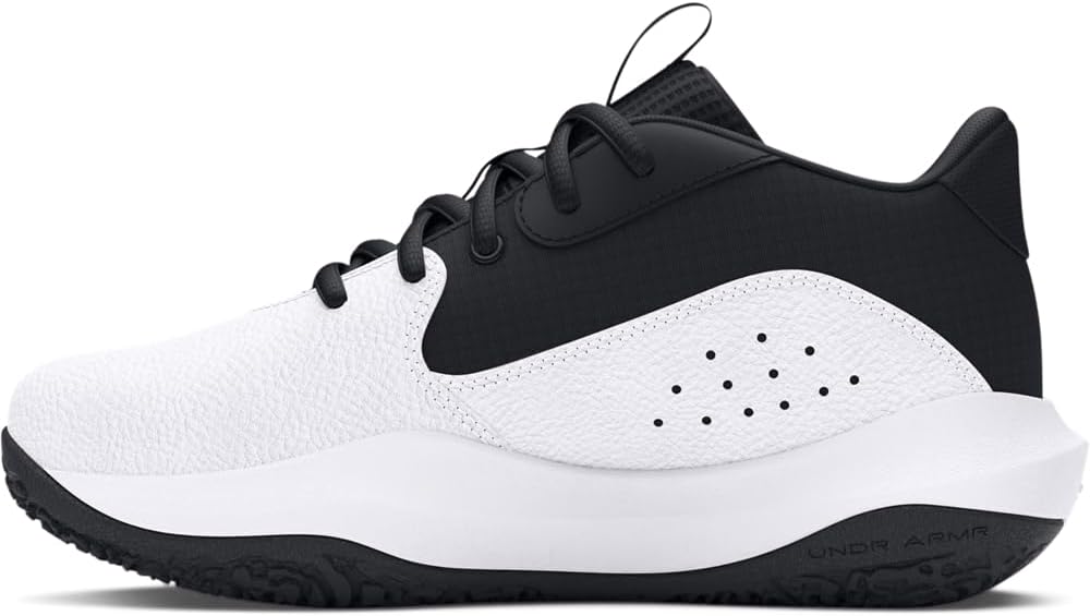 

Детские баскетбольные кроссовки Under Armour Lockdown 7 для дошкольников, белый/черный