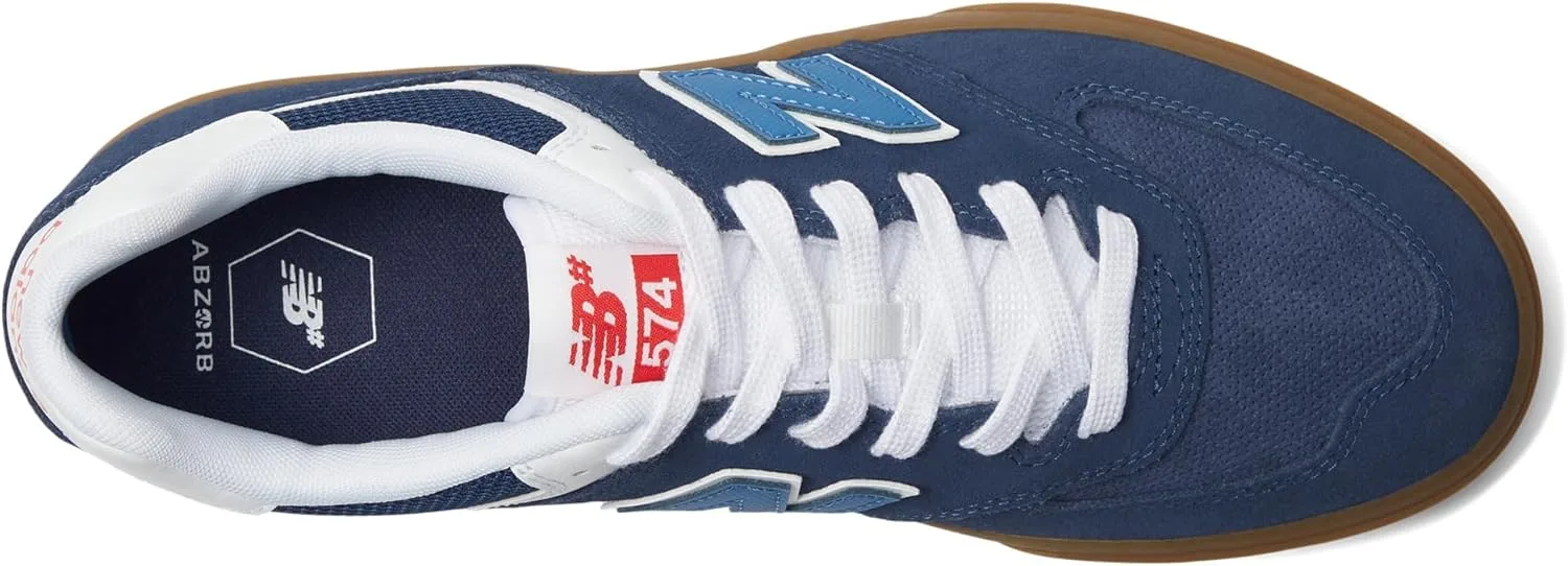 Мужские кроссовки New Balance 574 Court Trainers, синие — фото 2
