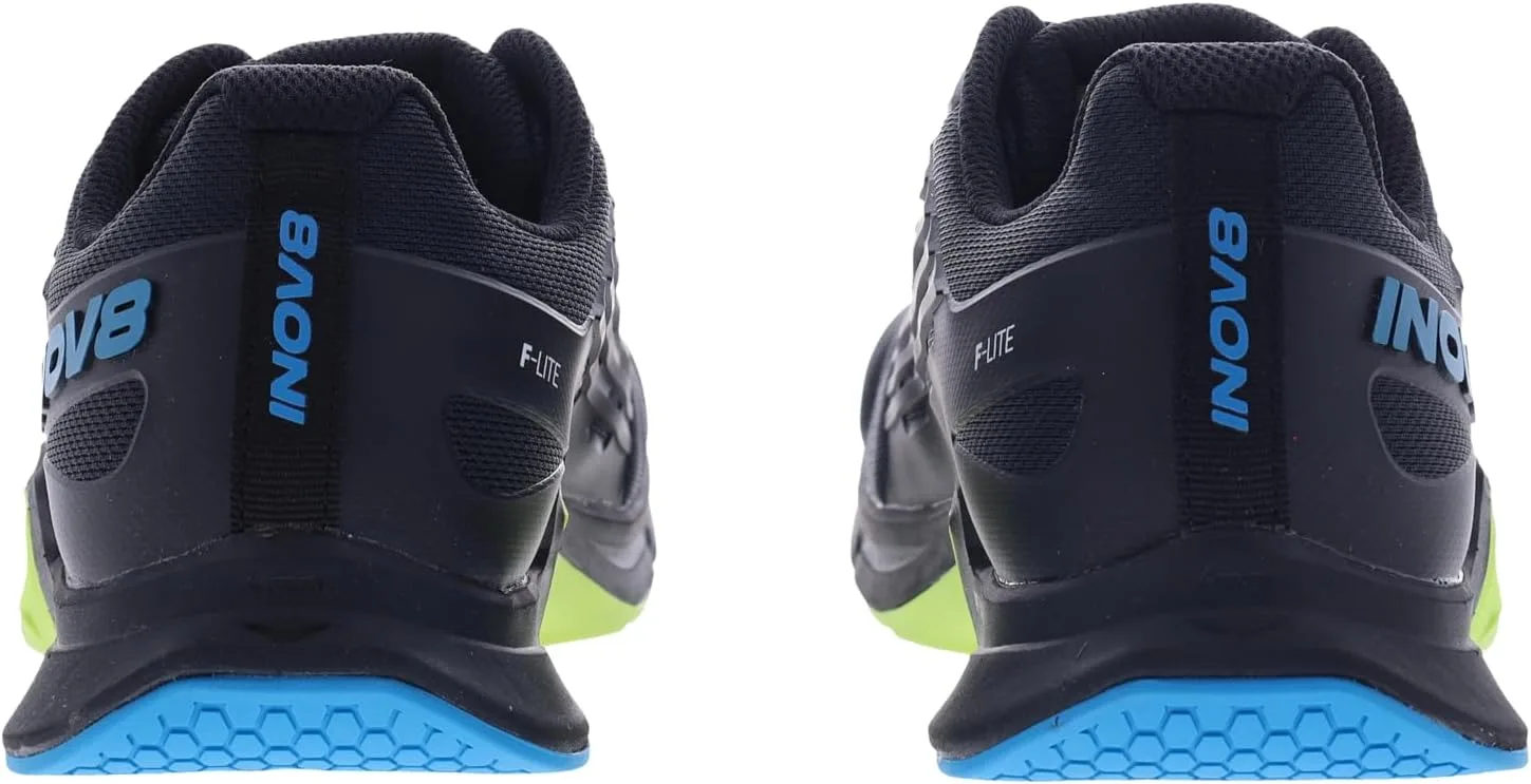 Мужские кроссовки INOV8 F-Lite, черный/синий/салатовый — фото 4