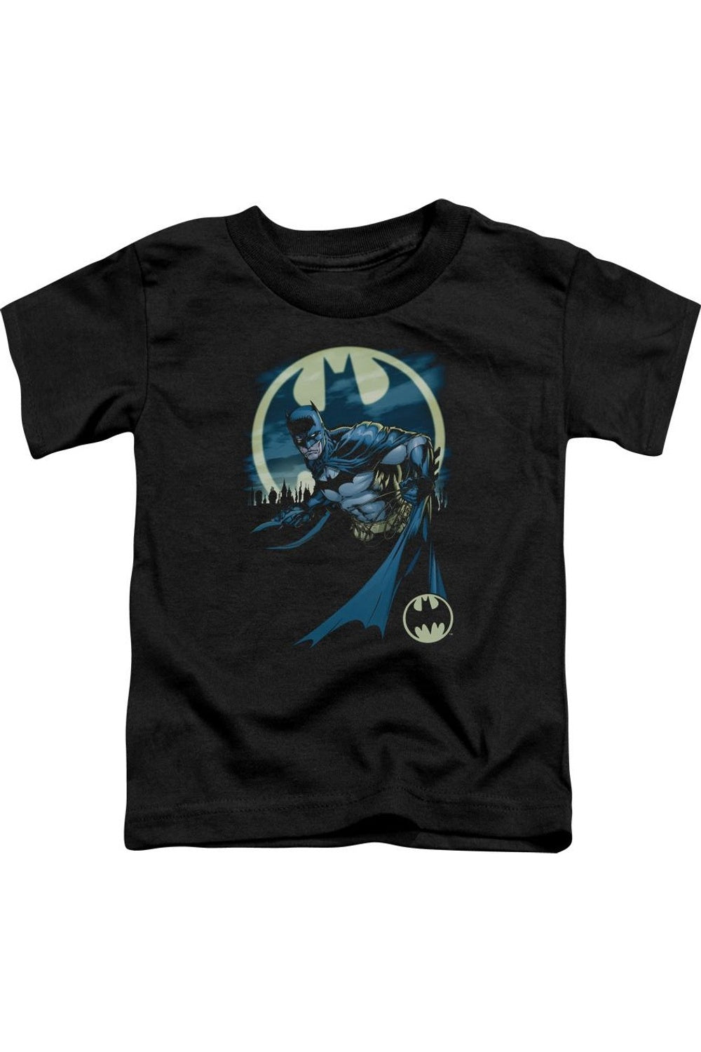 

Футболка с коротким рукавом для малышей Batman Heed The Call Gildan, черный