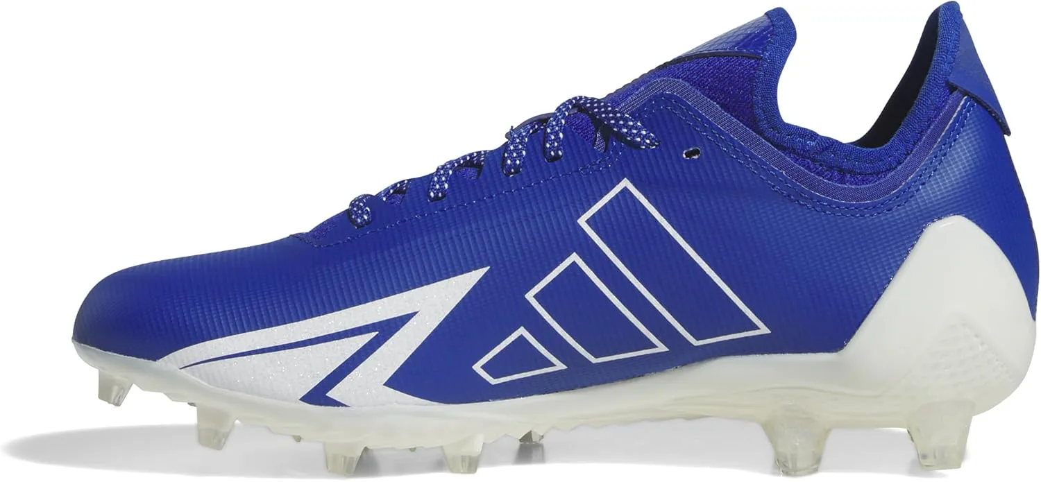 Мужские кроссовки Adidas Adizero Electric.1 для американского футбола, сине-белый — фото 2