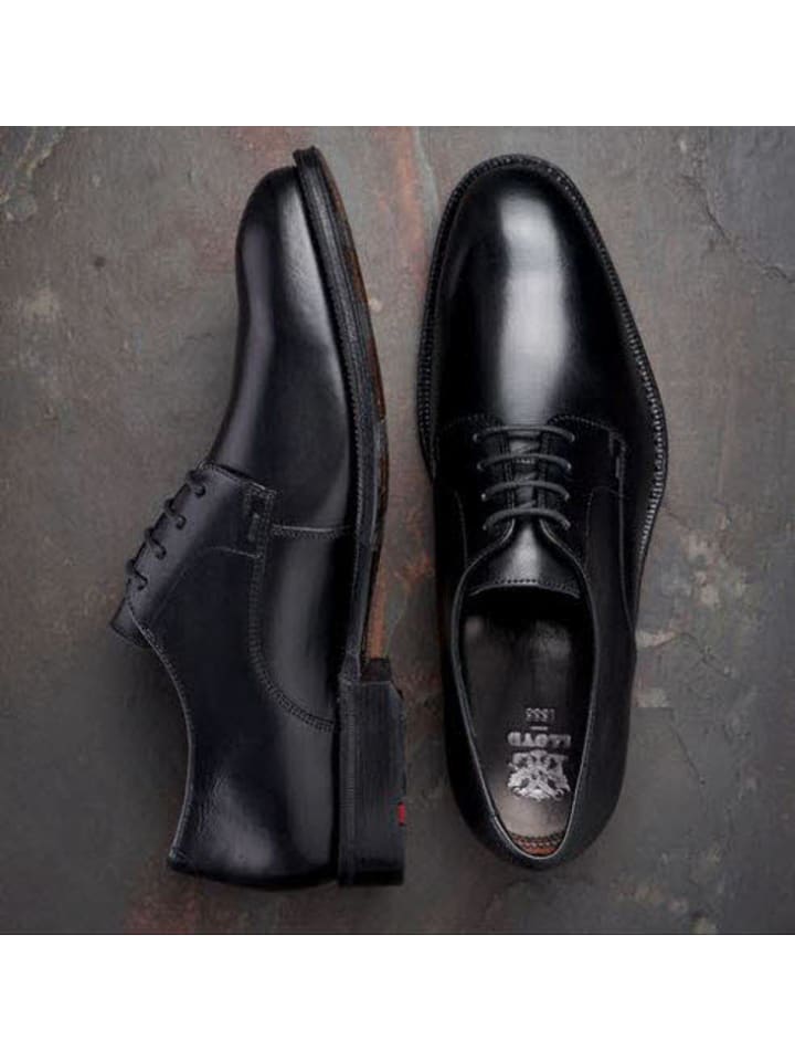 

Кроссовки на шнуровке LLOYD, черный