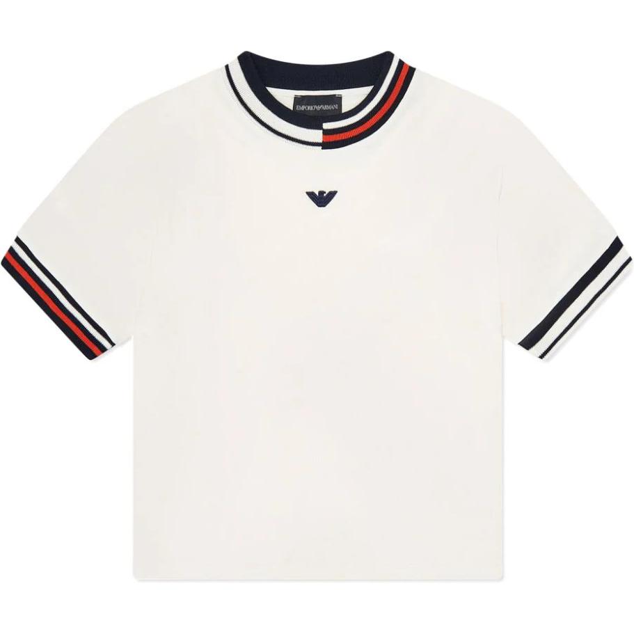 

EMPORIO ARMANI Футболка белая детская