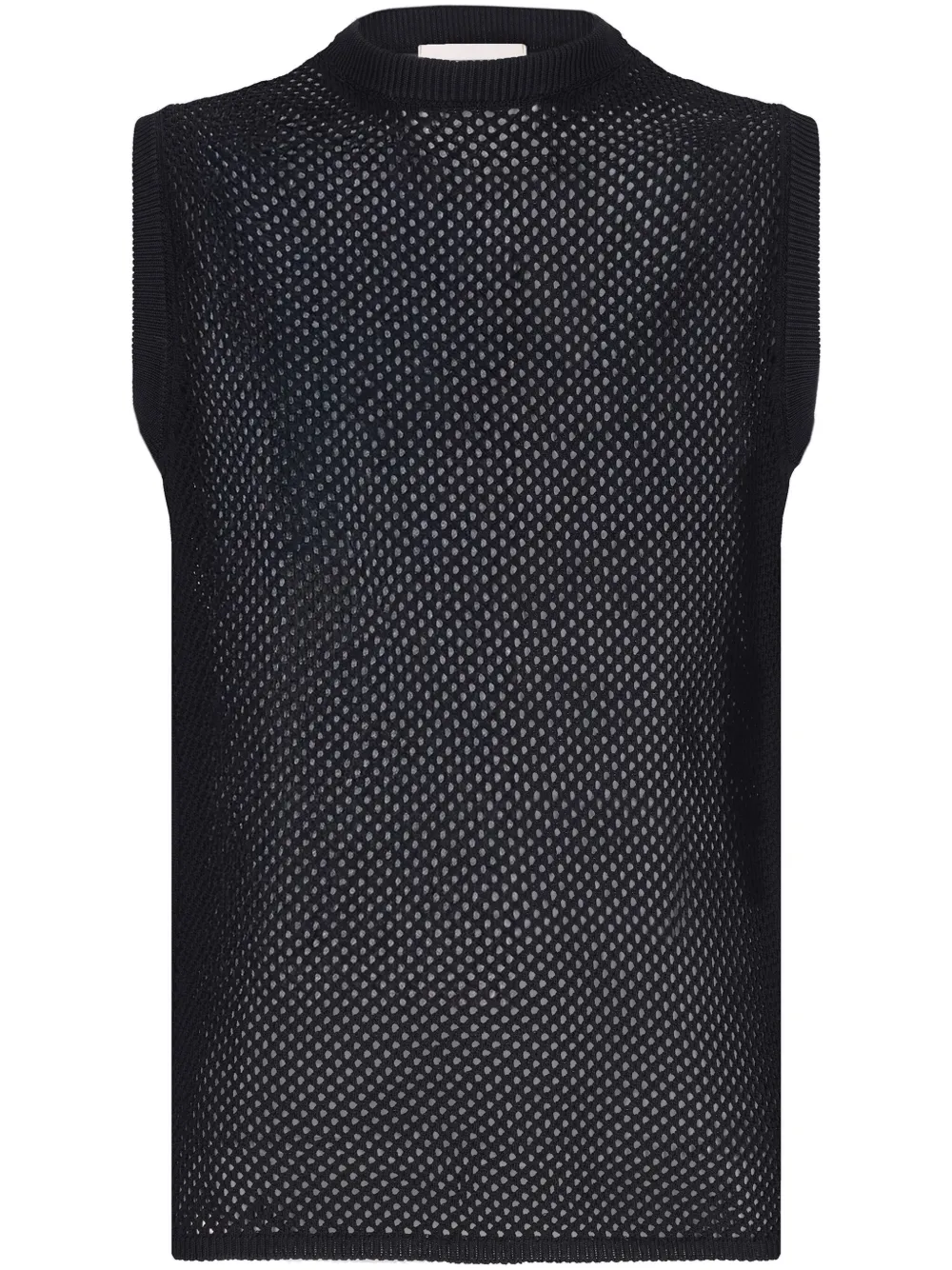 

Топ рыхлой вязки Laneus, черный