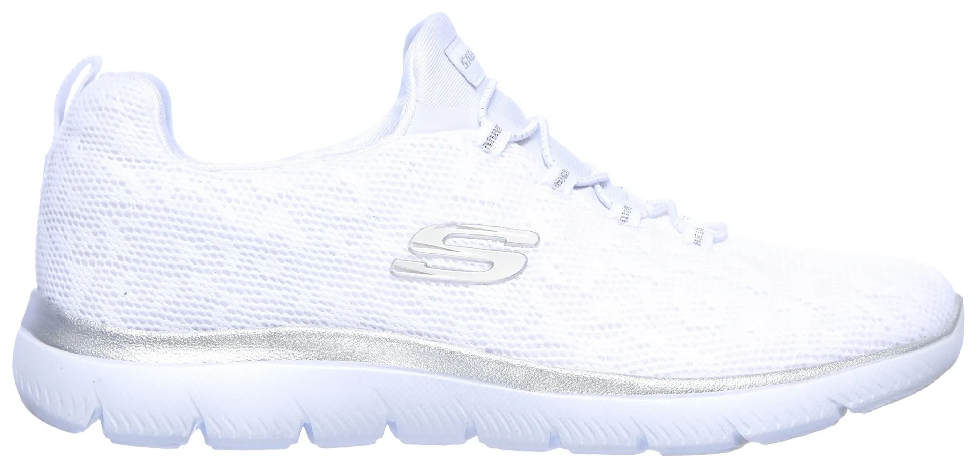 Кроссовки Skechers Slip-On "Summit", слипоны, повседневная обувь, удобная обувь с пеной с эффектом памяти, белый — фото 4