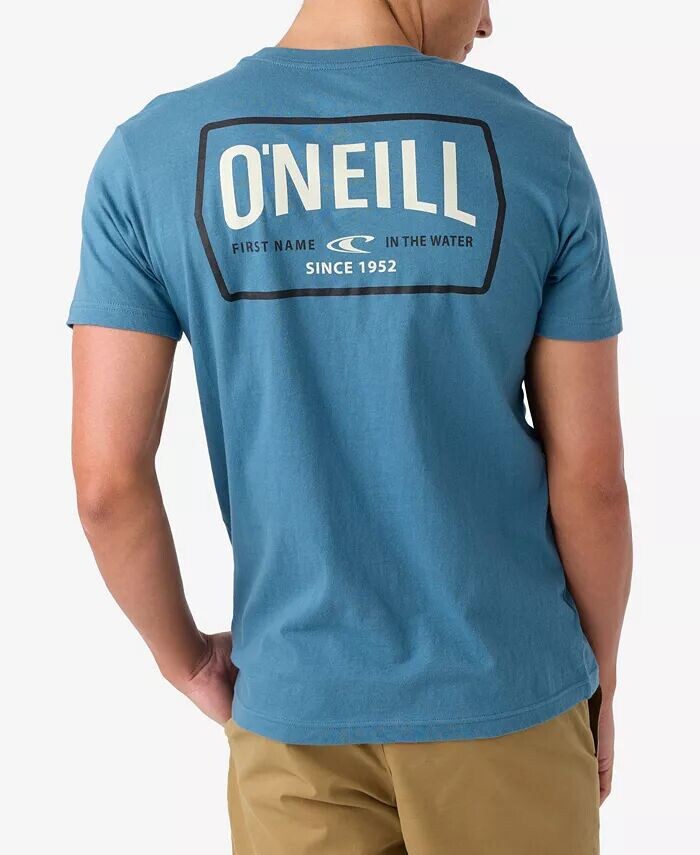 

Мужские футболки с рисунком дизеринга O'Neill, синий