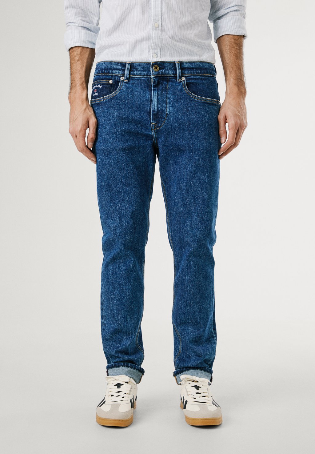 

Джинсы прямого кроя HATCH Pepe Jeans, цвет Denim