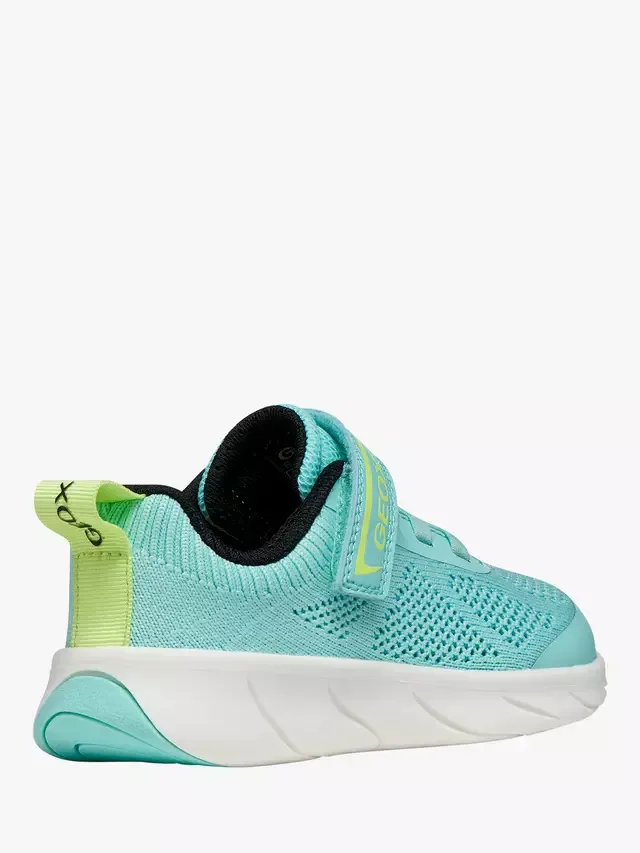 Детские вязаные кроссовки Foot-Run Geox, Turquoise — фото 4