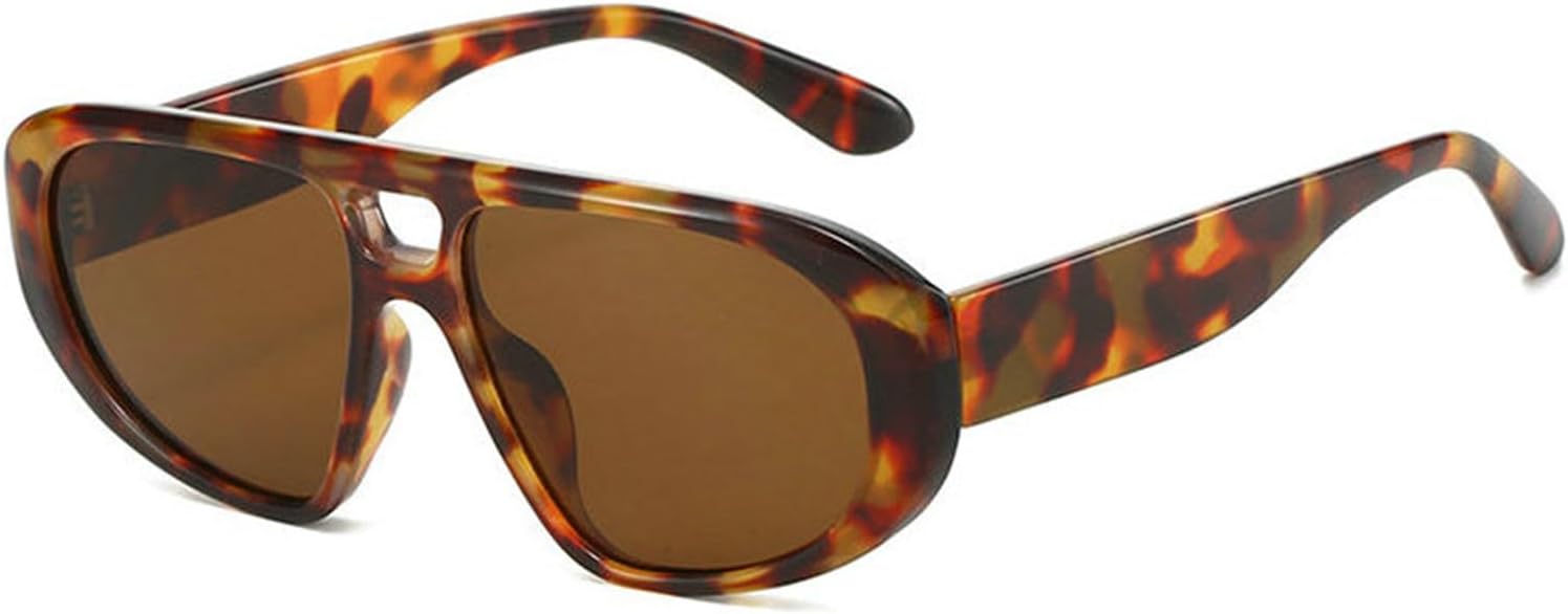 

Willochra Классические большие ретро-солнцезащитные очки-пилот для женщин в стиле 70-х, квадратные, с черными линзами и градиентным переходом цвета, модные мужские солнцезащитные очки, C4