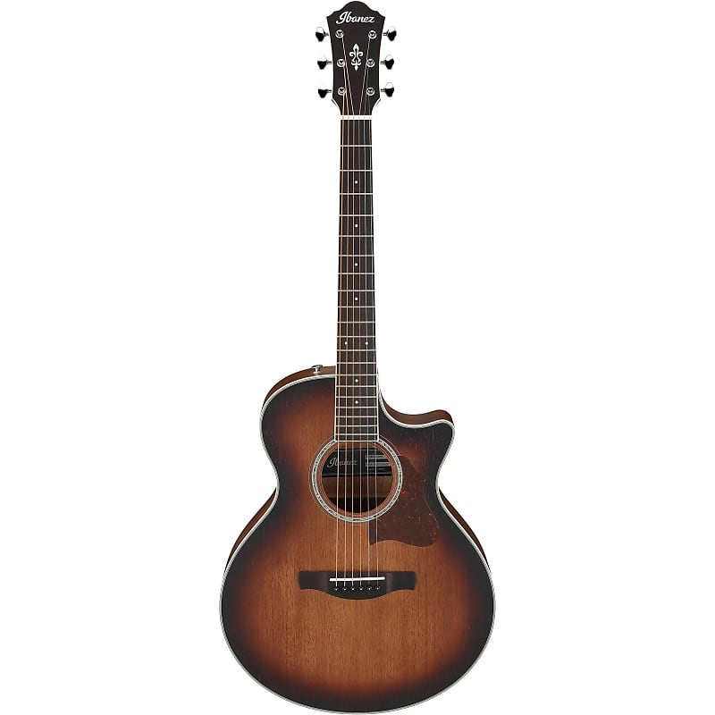 

Акустическая гитара Ibanez AE240JR AE Acoustic Electric Guitar, Ovangkol, Mahogany Sunburst