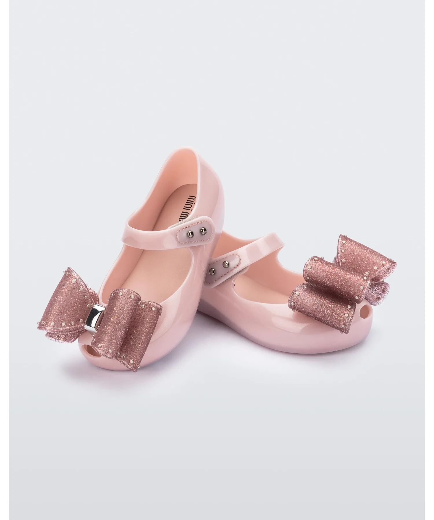 Детские балетки Melissa Ultragirl Classic Bow с бантом розовые