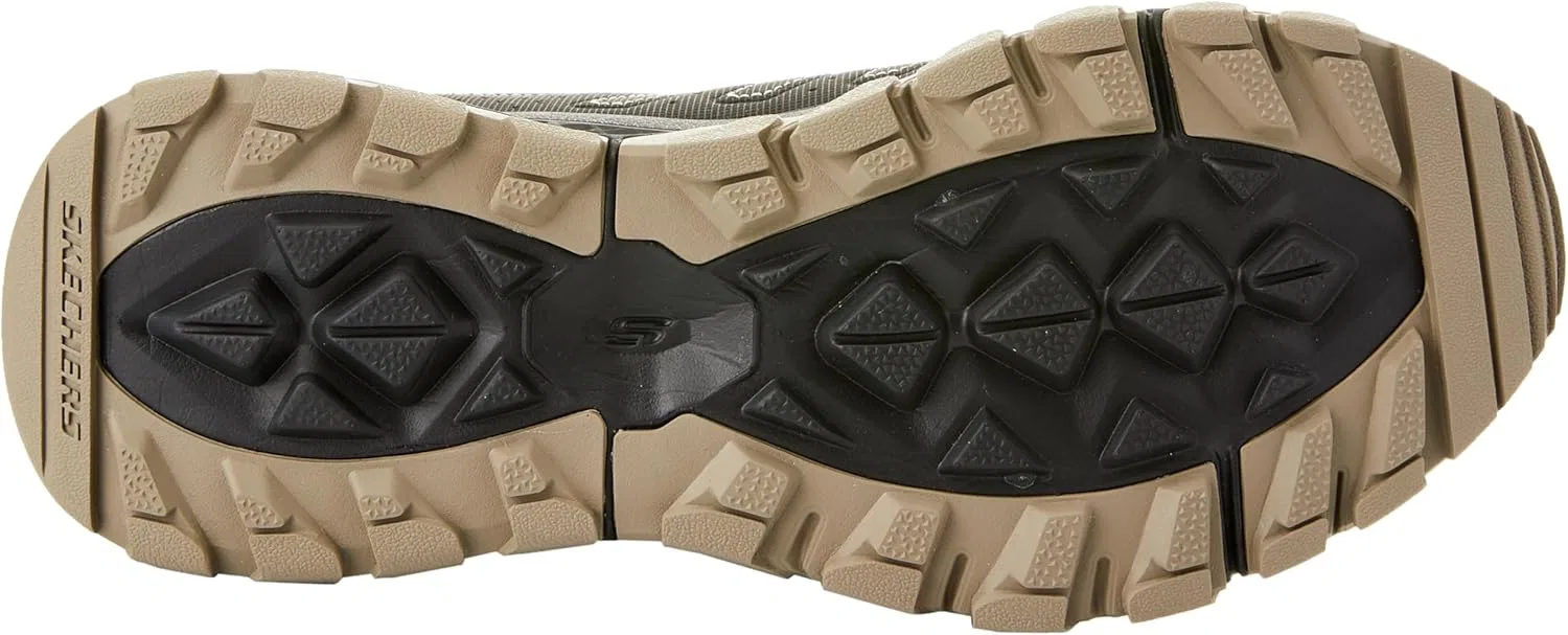 Мужские низкие треккинговые кроссовки Skechers Dynamite, Black Synthetic Mesh Trim — фото 2