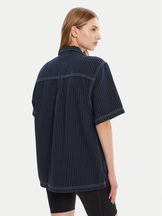 Поло loose fit Wabash JW0169 Adidas, синий — фото 3