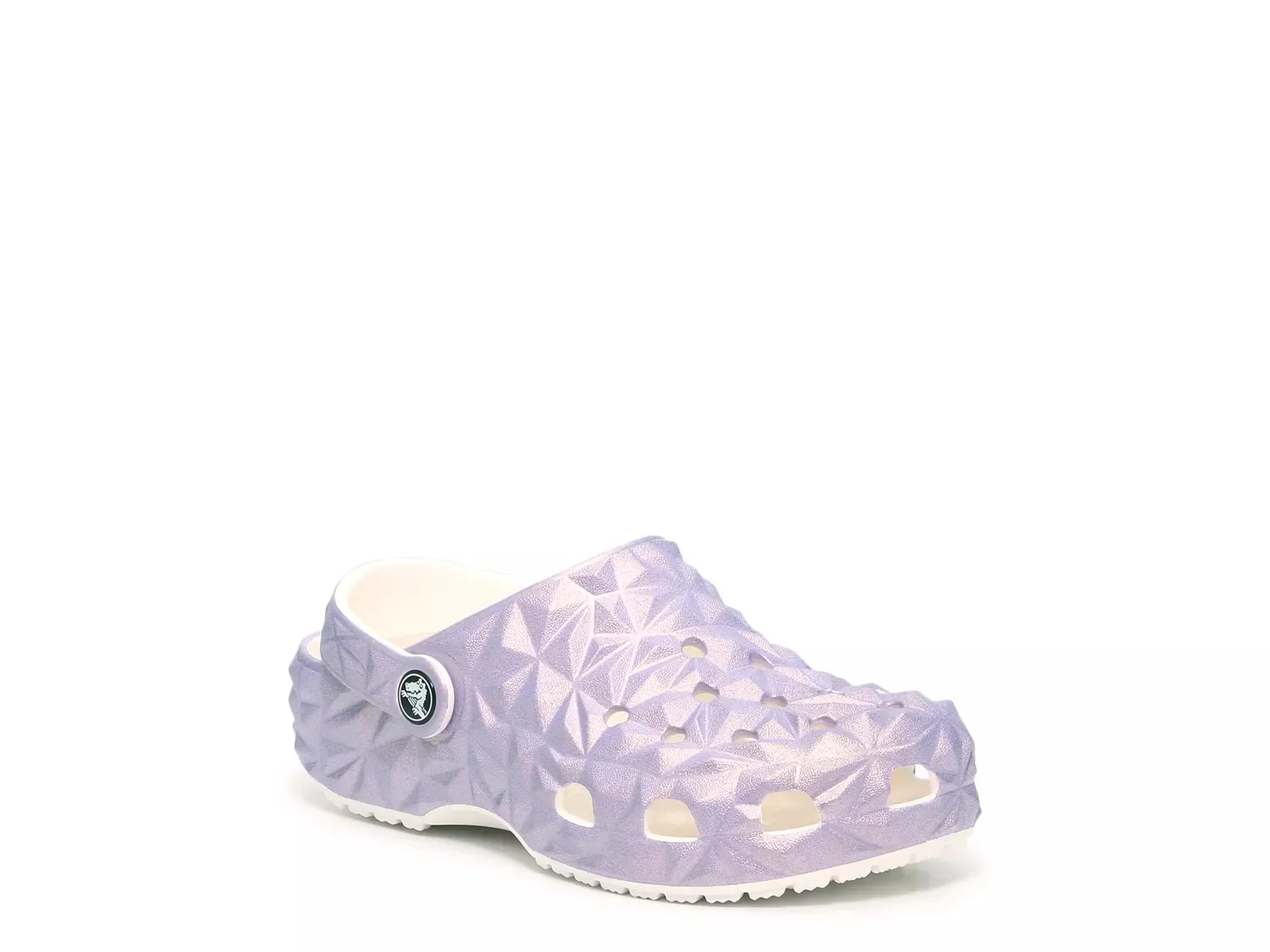 

Crocs Classic Iridescent Geo Clog - детские, фиолетовые
