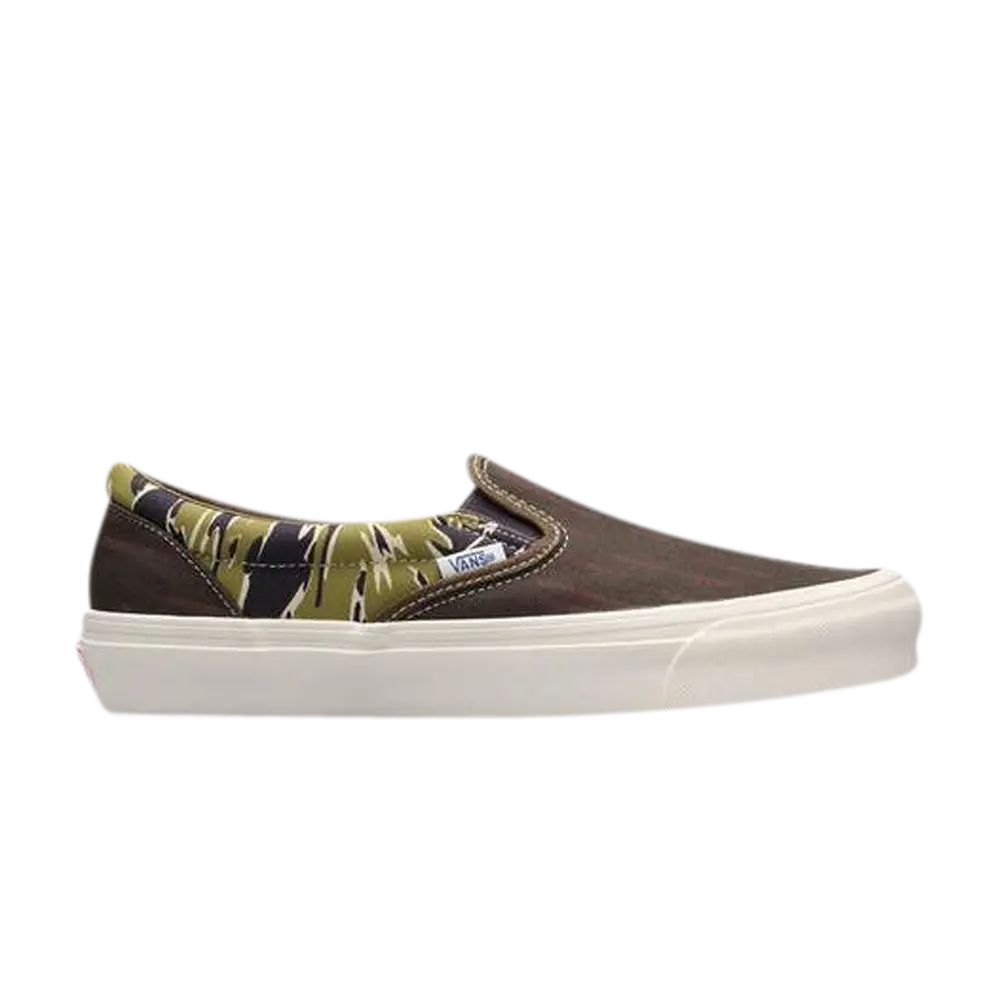 Слипоны OG LX Vans, зеленый