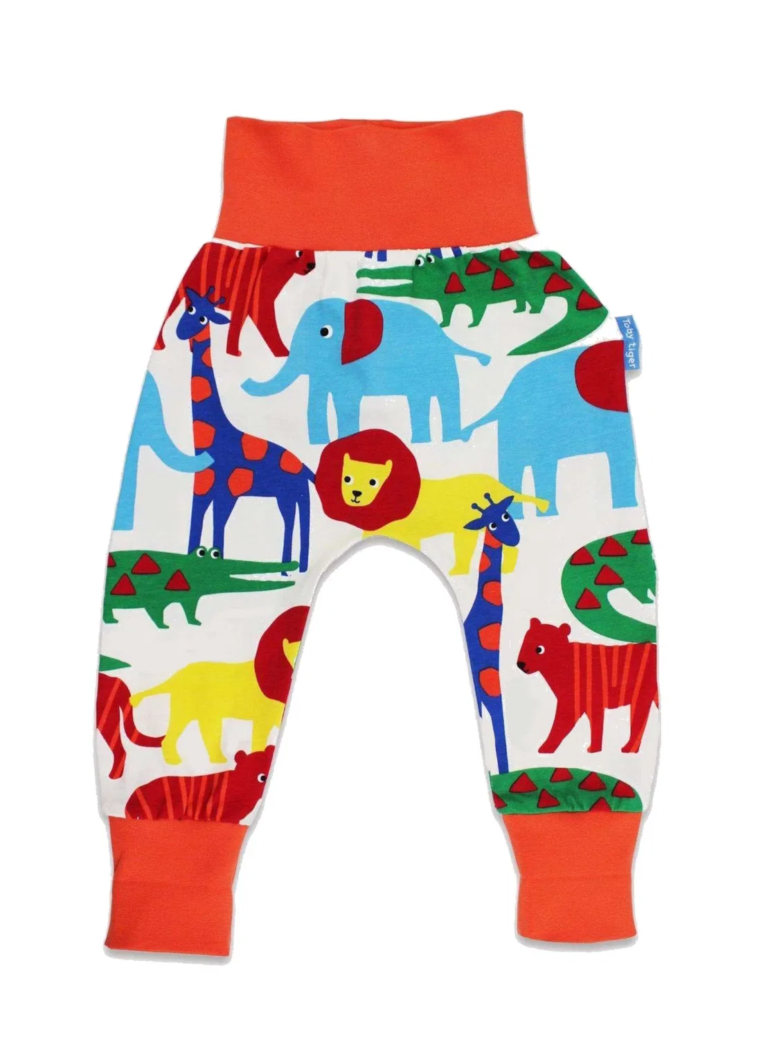 Обычные брюки 'Safari-Druck' Toby Tiger, Red
