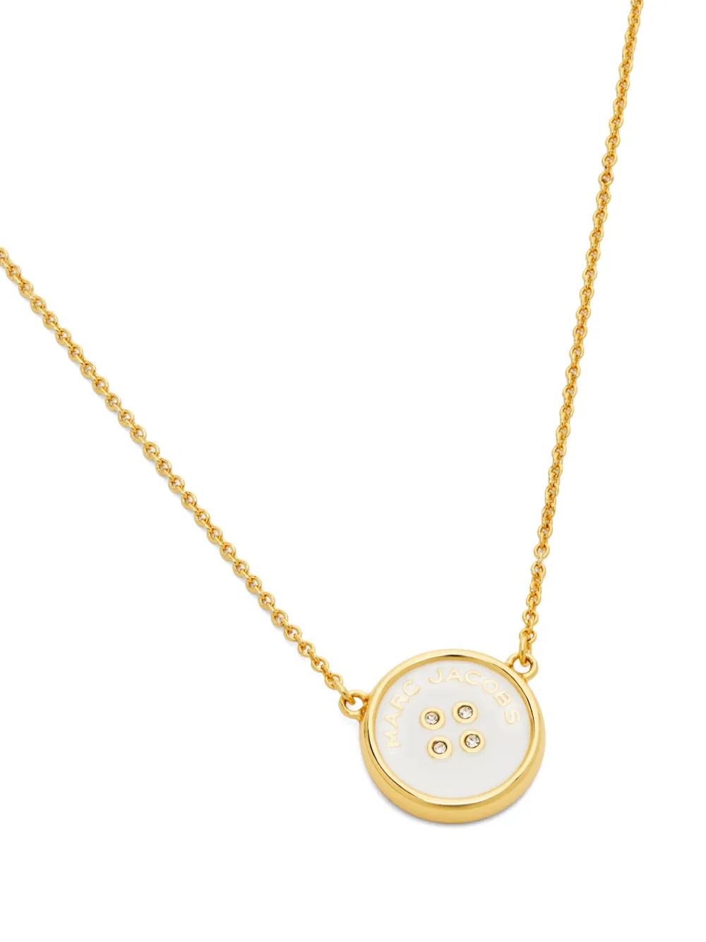 

Колье с логотипом MARC JACOBS, золотой