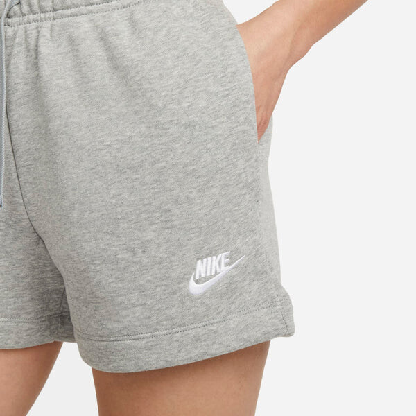 Шорты спортивные клубные флисовые шорты средней посадки Nike, серый — фото 3