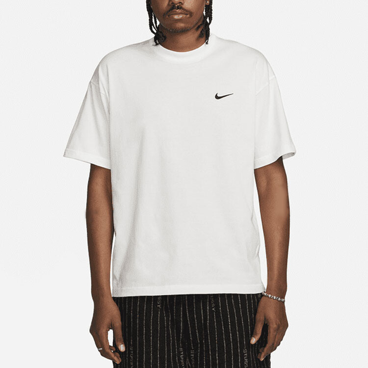 Футболка X Stussy The Wide World Tribe белая Nike, белый — фото 4