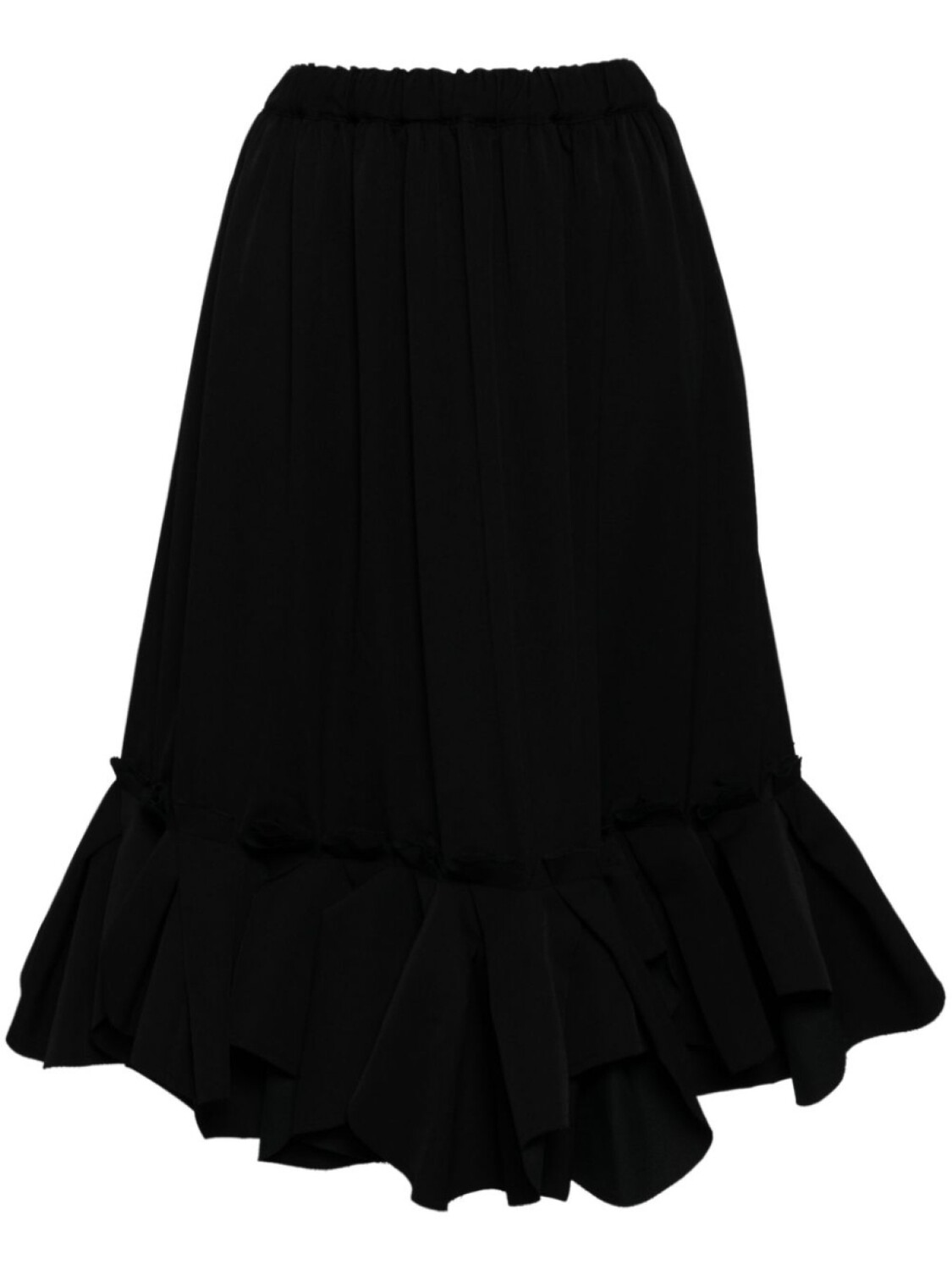 

Comme Des Garçons юбка А-силуэта с завышенной талией, черный