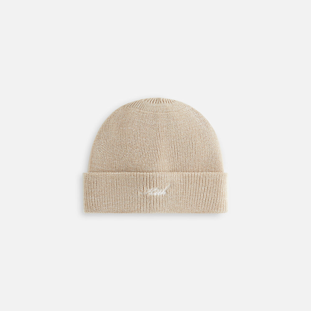 

Бейсболка Kith Women Script Classic Beanie, цвет Oatmeal