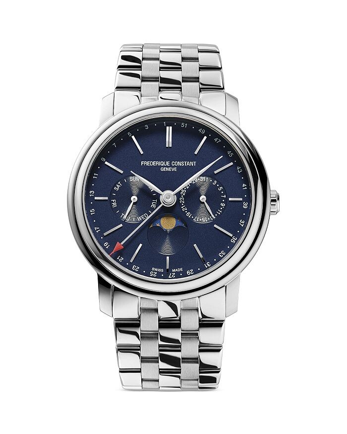 

Часы Frederique Constant Classics Business Timer, 40 мм, синий