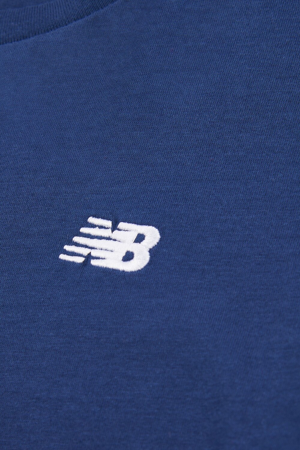 Футболка с маленьким логотипом для мальчиков New Balance, синий — фото 3