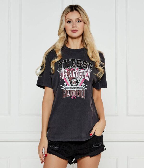 

Футболки Loose fit Guess Jeans, черный