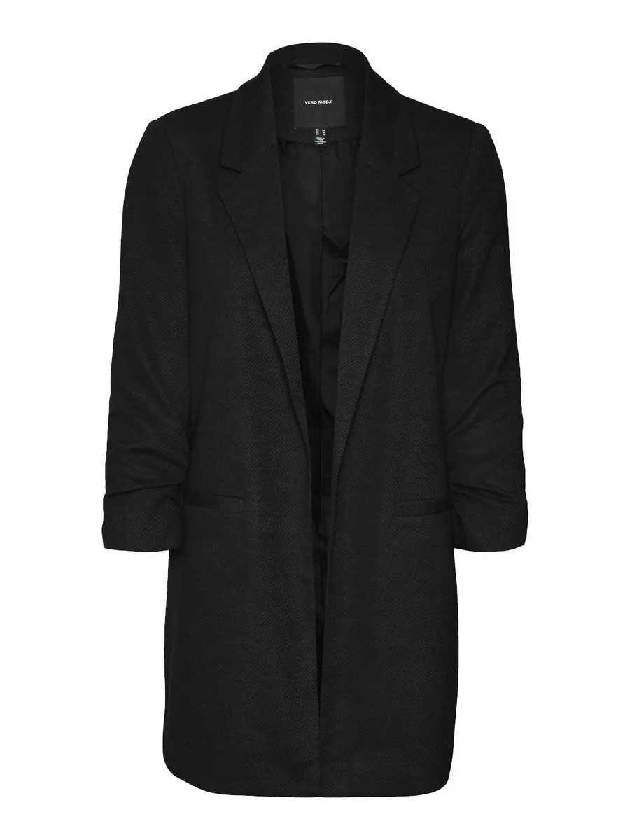 

Длинный пиджак Vero Moda "VMRICA 7/8 LONG BLAZER TLR ENT", черный