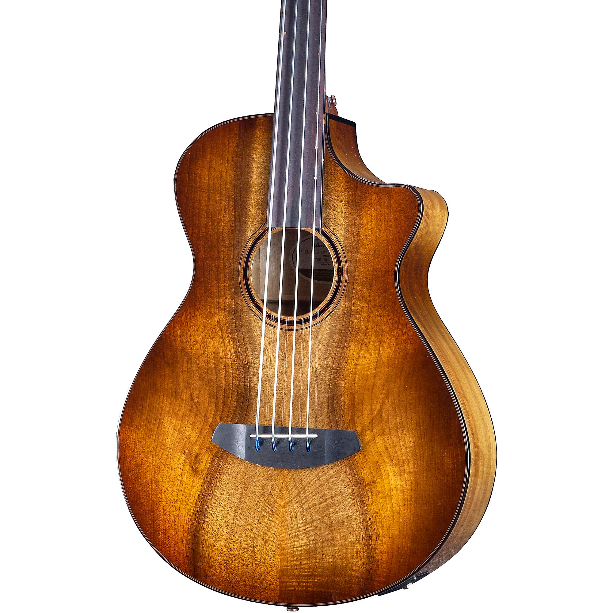 

Breedlove Pursuit Exotic S CE Concerto Acoustic-Electric Bass Amber Burst