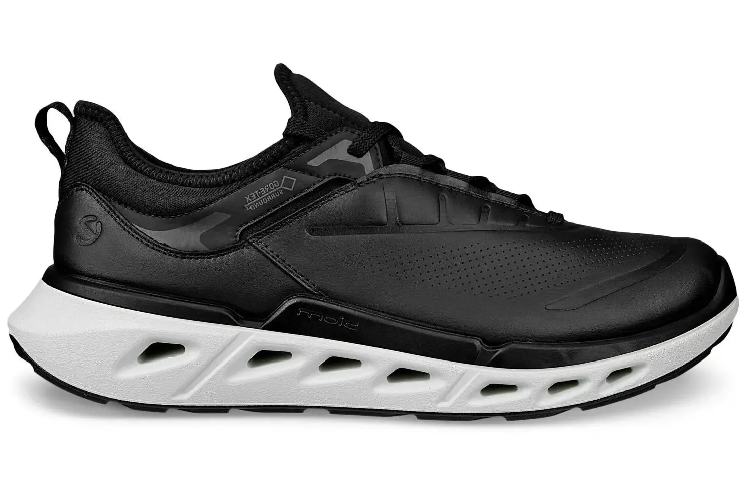 Ecco SS26 BIOM 720 Collection Textile, Cow Leather Casual Shoes Men's Black — фото 3