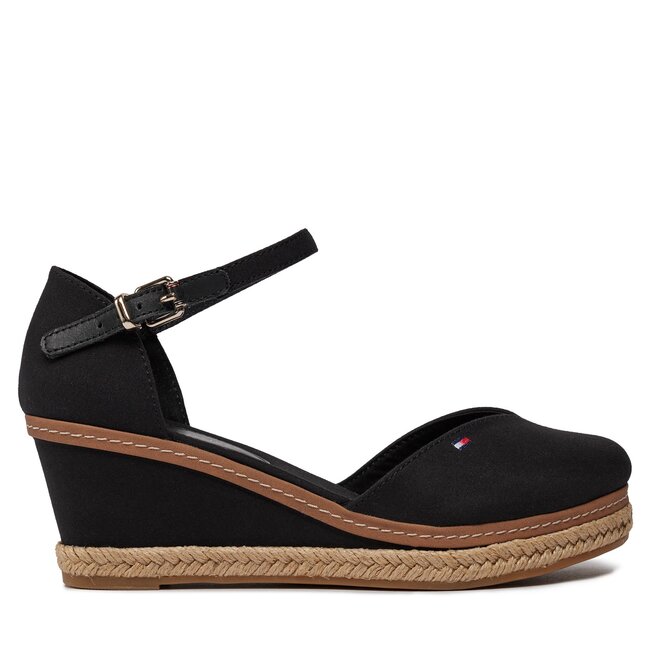 

Туфли Tommy Hilfiger Basic Close Toe Mid Wedge FW0FW04787 Black BDS, черный