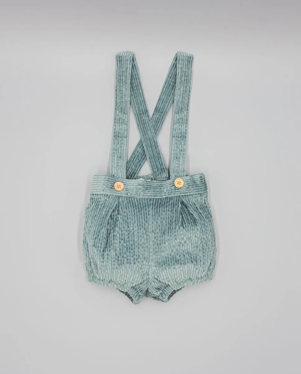 

Детские шорты на подтяжках Fina Ejerique, зеленый