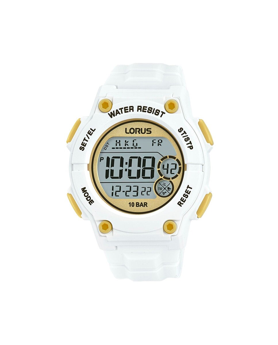 

Мужские часы Sport man R2337PX9 с силиконовым и белым ремешком Lorus, белый