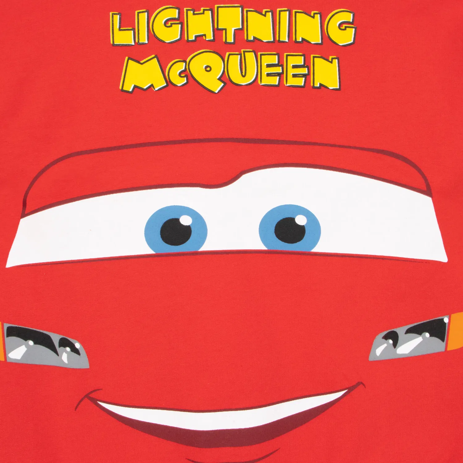 Детский свитшот Disney Cars с Молнией Маккуин, красный — фото 4
