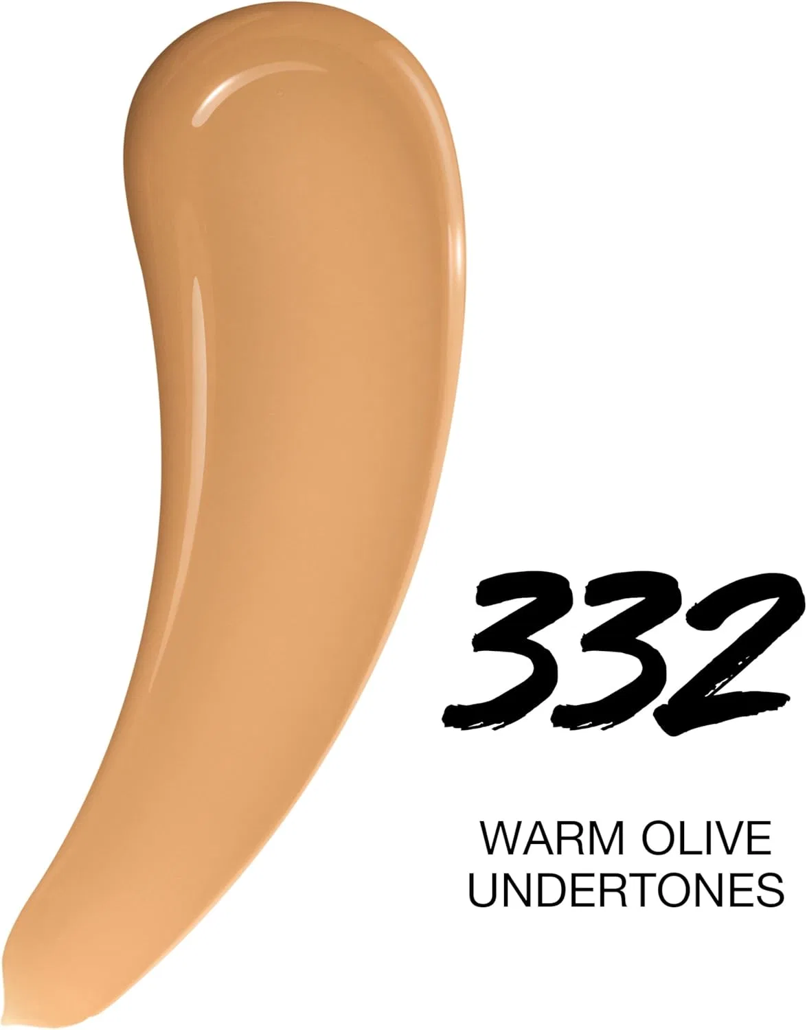 Тональное средство Super Stay Lumimat Foundation, матовое, Maybelline, 1 шт., 332 warm olive — фото 2