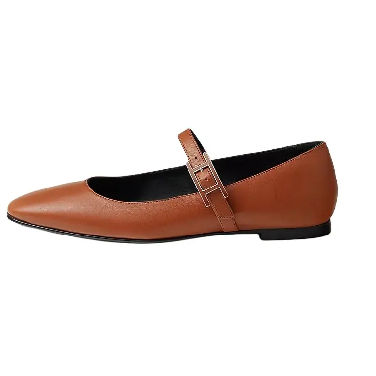 Джейн Мэри Джейн Туфли Женские Коричневые HERMES