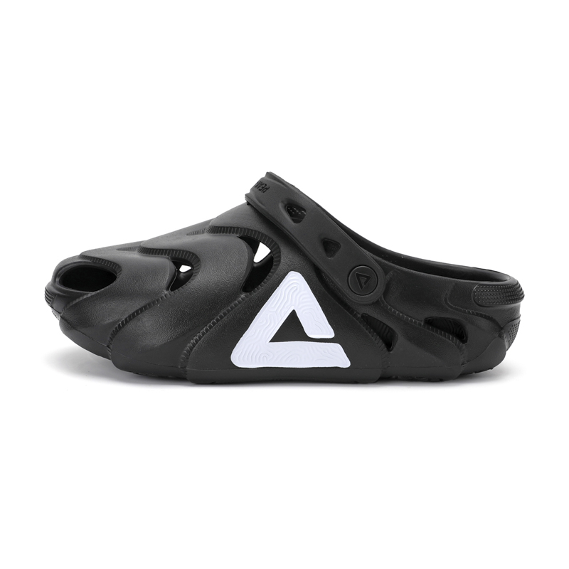 

PEAK Сабо мужские, черно-белые, Pole Hole Shoes