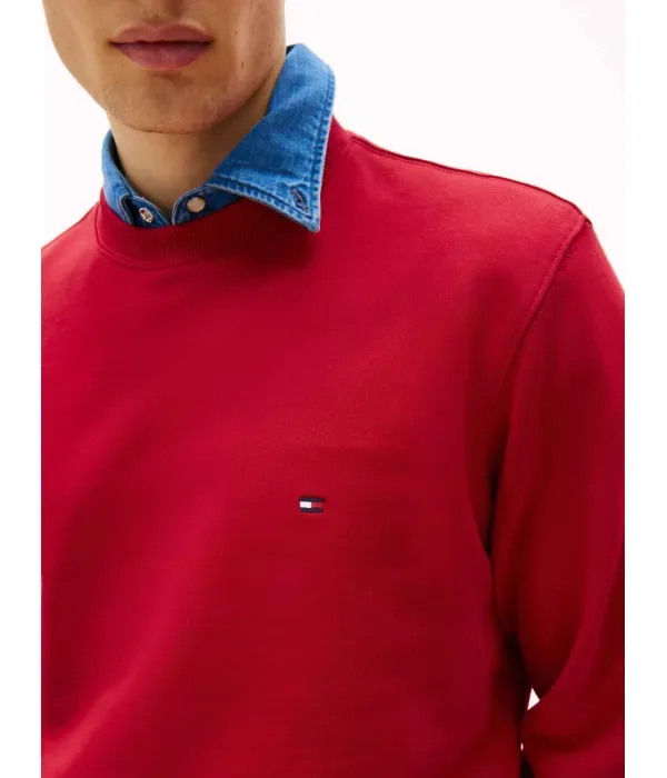 Толстовка ESSENTIAL TERRY regular fit Tommy Hilfiger, красный — фото 4
