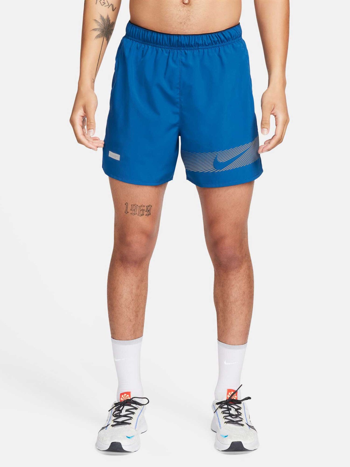 

Шорты Nike M NK CHALLENGER 5BF SHRT FLASH, синий