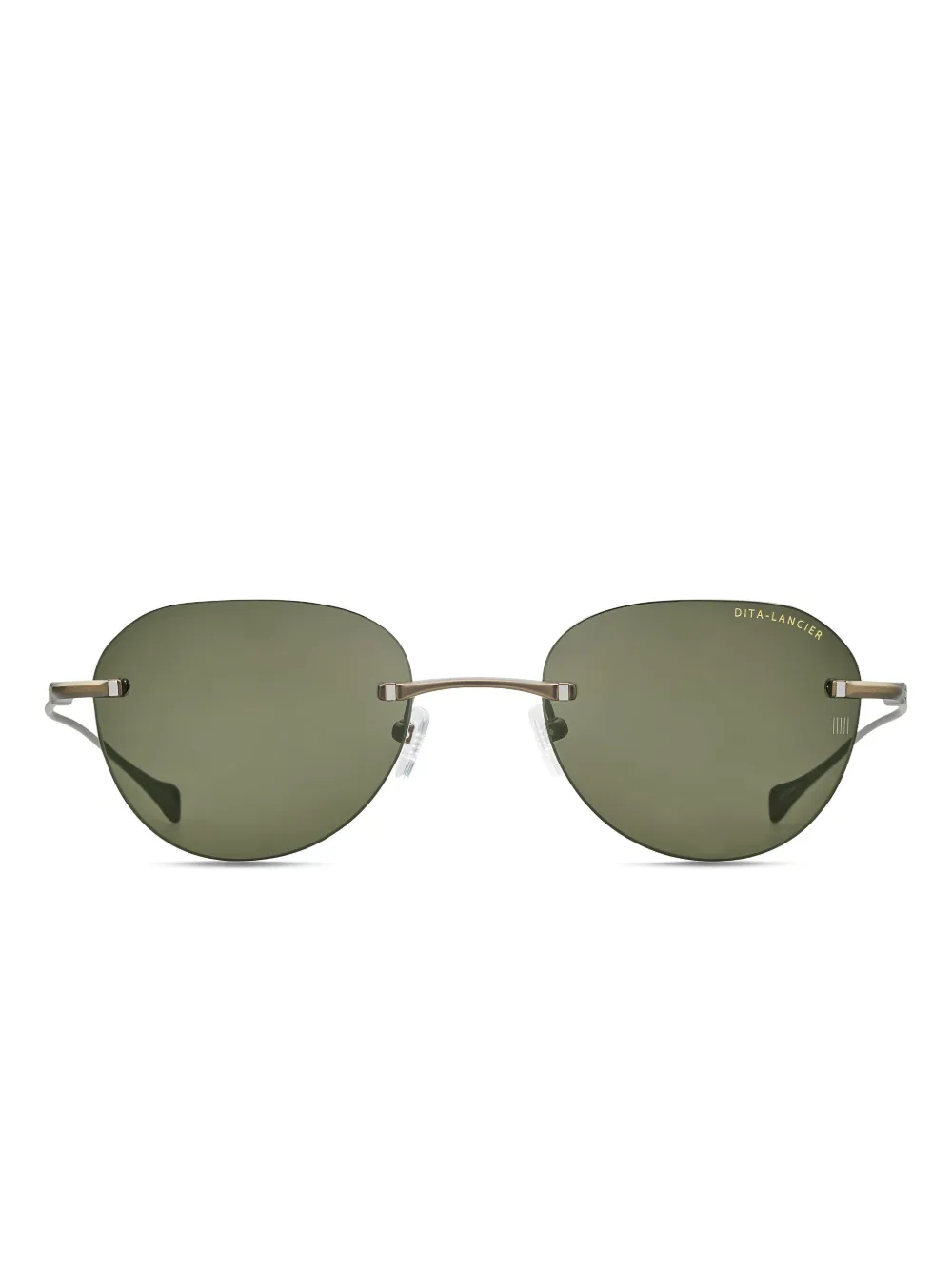 

Солнцезащитные очки Lancier в металлической оправе Dita Eyewear, черный