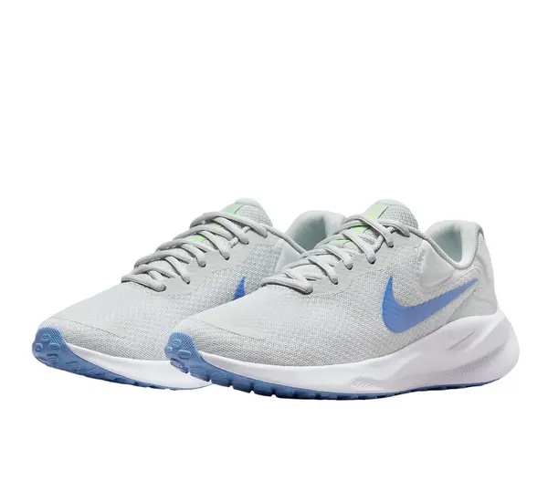 Кроссовки (WMNS) Nike Revolution 7 Road Running Shoes 'Photon Dust Polar', цвет photon dust/white/lime blast/polar — фото 3