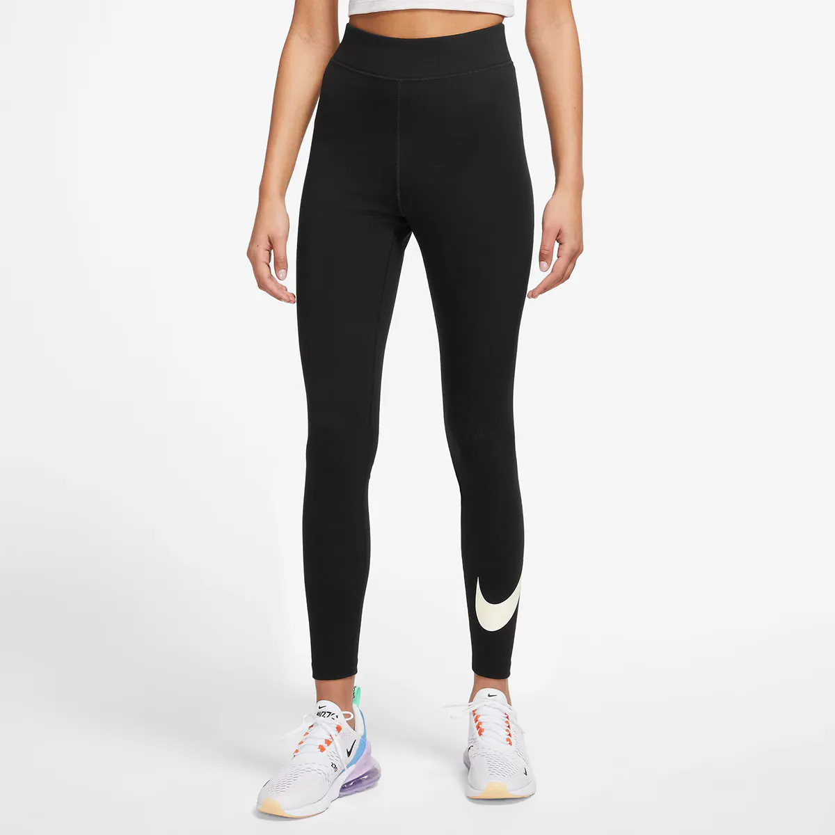 

Женская спортивная одежда Классические леггинсы Nike, чёрный