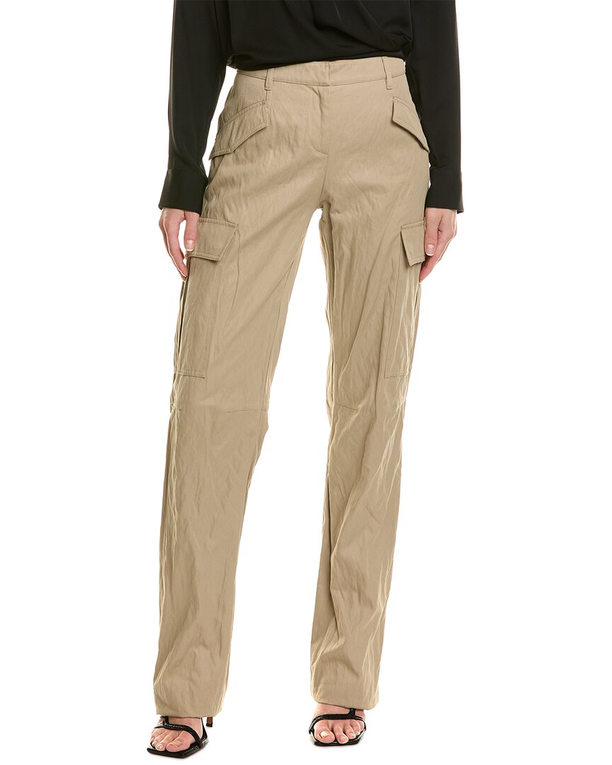 

Майкл Корс Коллекшн Карго брюки из смесового шелка Michael Kors Collection, Tan