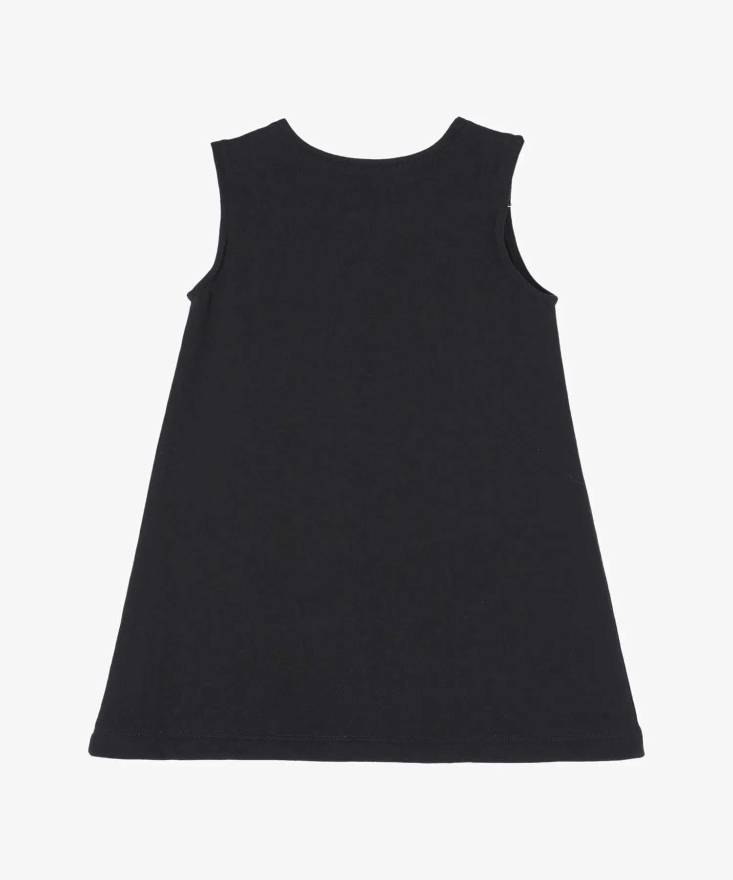 Детское платье без рукавов из хлопка agnes b. Baby Dress чёрное — фото 2